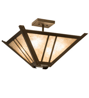 Arta Four Light Semi-Flushmount in Tyler Bronze (57|242901)