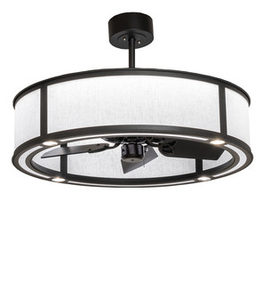 Smythe Craftsman Four Light Chandel-Air in Old Wrought Iron (57|241706)