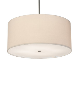 Cilindro Textrene Six Light Pendant in Nickel (57|241353)