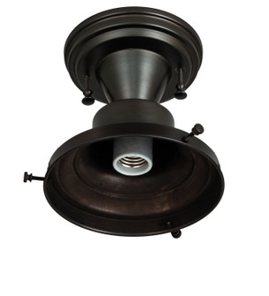 Revival One Light Flushmount Hardware in Black Metal (57|240368)