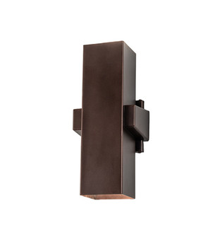 Quadrato Two Light Wall Sconce in Mahogany Bronze (57|238928)