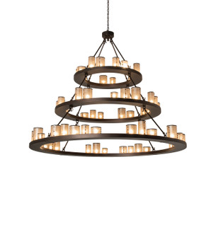 Loxley LED Chandelier in Mahogany Bronze (57|238892)