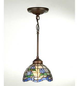 Roseborder One Light Mini Pendant in Antique (57|23793)