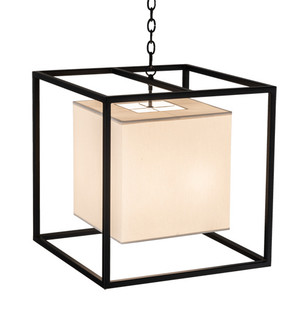 Kitzi Box Four Light Pendant in Solar Black (57|237278)