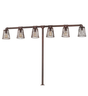 Pipedream Six Light Table Lamp in Rustic Nail (57|236019)
