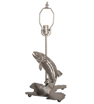 Leaping Trout Two Light Table Base Hardware in Industrial Steel (57|23526)