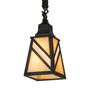 Santa Fe One Light Pendant in Flat Black (57|232841)
