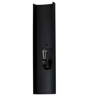 Alva One Light Wall Sconce in Solar Black (57|232700)