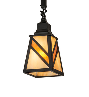 Santa Fe LED Pendant in Flat Black (57|230493)