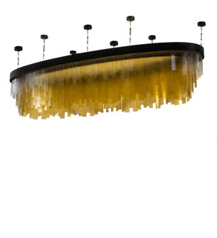 Kepley LED Chandelier in Solar Black (57|228181)