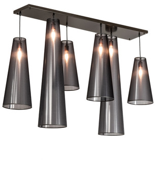 Jarvis Six Light Pendant in Timeless Bronze (57|227014)