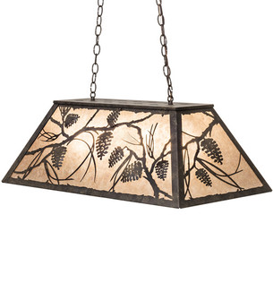 Whispering Pines Six Light Pendant in Antiquity (57|223057)