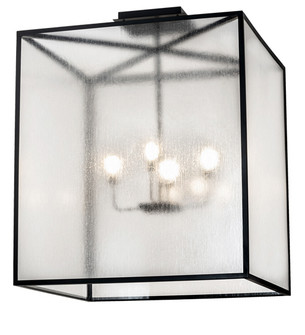 Kitzi Box LED Pendant in Flat Black (57|222733)