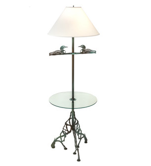Loon One Light Floor Lamp in Antique Copper Verdi (57|221612)