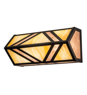 Santa Fe Two Light Vanity in Flat Black (57|218924)