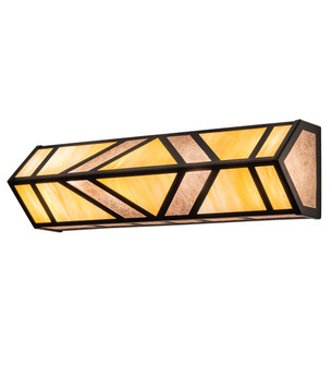 Santa Fe Four Light Vanity in Flat Black (57|218923)
