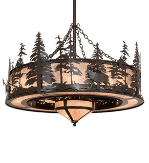 Elk at Dusk 11 Light Chandel-Air in Timeless Bronze (57|217006)