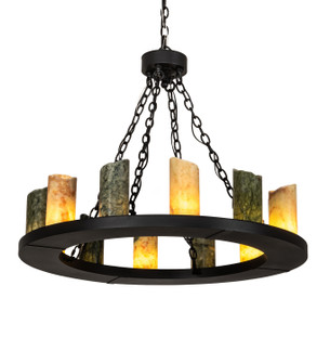 Loxley 12 Light Chandelier in Old Wrought Iron (57|216598)