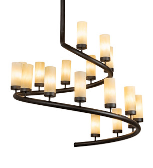 French Horn 17 Light Chandelier in Oil Rubbed Bronze (57|214988)