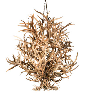 Antlers 16 Light Chandelier in Mahogany Bronze (57|212261)