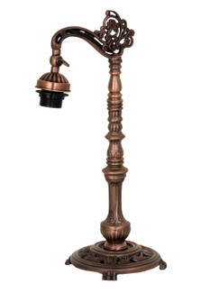 Mahogany Bronze One Light Table Base in Mahogany Bronze (57|21195)