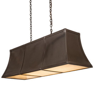 Nadine Six Light Pendant in Bronze Metallic (57|211745)