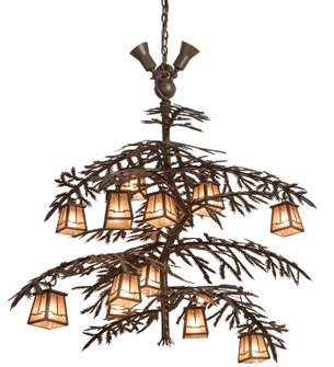 Pine Branch 15 Light Chandelier in Cafe Noir (57|210931)