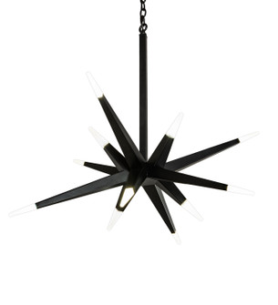 Hickory Treasures 12 Light Pendant in Black Metal (57|210474)