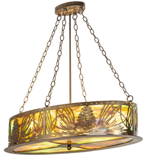 Mountain Pine Four Light Pendant in Antique Copper (57|204569)