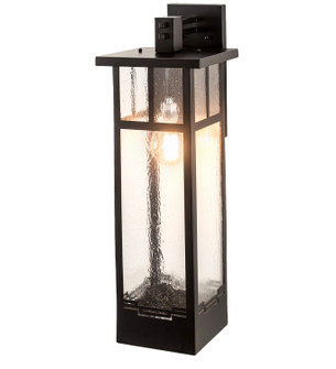 Roylance One Light Wall Sconce in Solar Black (57|203956)