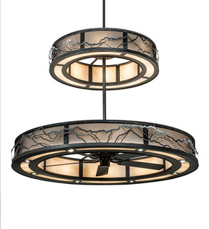 Telluride Magic LED Chandelier in Natural Iron And White Snow (57|202725)