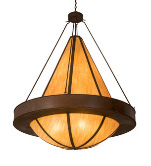 Obsidian 12 Light Pendant in Rusty Nail (57|202525)
