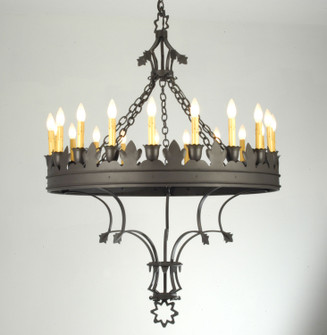 Seville 20 Light Chandelier in Wrought Iron (57|19847)