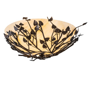 Espe Four Light Semi-Flushmount in Dark Burnished Antique Copper (57|198073)