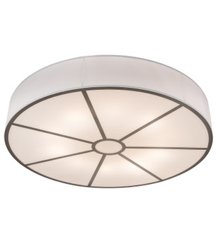 Cilindro Ten Light Flushmount in Nickel Powder Coat (57|194230)