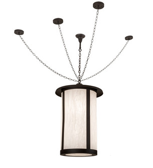 Fulton Four Light Pendant in Exterior Oil Rubbed Bronze (57|193109)