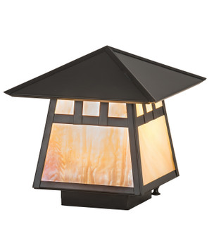 Stillwater One Light Pier Mount in Craftsman Brown (57|191768)