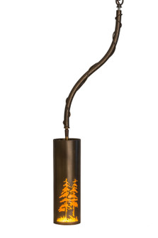 Tall Pines One Light Mini Pendant in Antique Copper (57|188058)