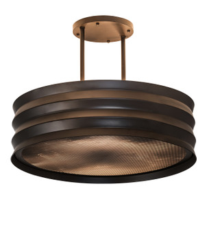 Concertina Six Light Pendant in Oil Rubbed Bronze (57|184502)