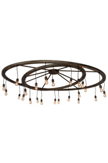 Donner 24 Light Chandelier in Antique Hammered Gold (57|183648)