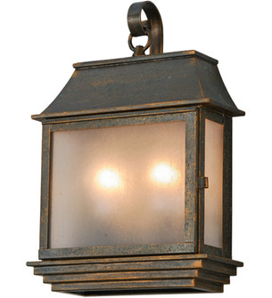 Bastille Two Light Wall Sconce in Golden Bronze (57|182587)