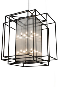 Kitzi Box 16 Light Pendant in Black Metal (57|181308)