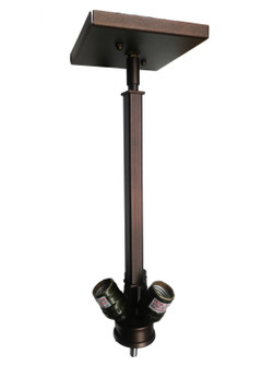 Inverted Pendant Hardware Three Light Inverted Pendant Hardware in Steel (57|178530)