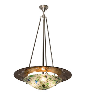 Metro Fusion Three Light Inverted Pendant in Transparent Copper (57|174154)