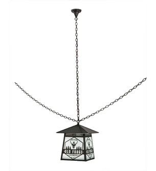 Personalized One Light Pendant in Craftsman Brown (57|172002)