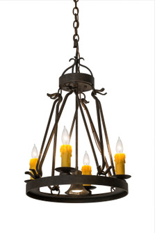 Lakeshore Five Light Chandelier in Chestnut (57|171587)