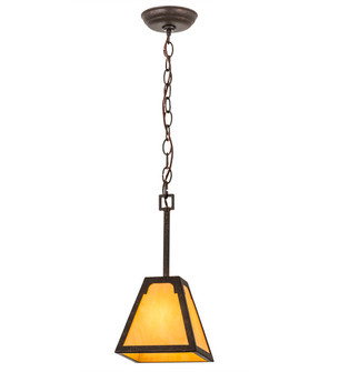 Dalton One Light Pendant in Copper Rust (57|164511)