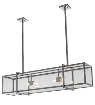 Nelson Four Light Oblong Pendant in Chrome (57|163584)