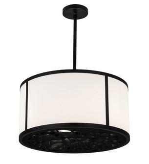 Cilindro Two Light Pendant in Matte Black (57|162888)