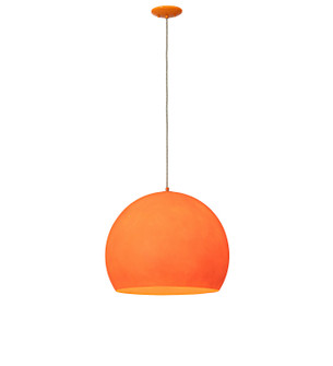 Bola One Light Pendant in Safety Orange (57|162252)